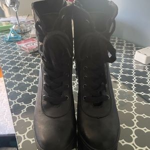 steve madden tall booties used